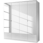 Weiße Wimex Kleiderschränke mit Spiegel aus Holz Breite 150-200cm, Höhe 150-200cm, Tiefe 50-100cm 
