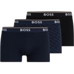 Schwarze HUGO BOSS BOSS Herrenboxershorts aus Baumwolle Größe XL 3-teilig 