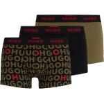 Dunkelgrüne HUGO BOSS HUGO Herrenboxershorts aus Baumwolle Größe XXL 3-teilig 
