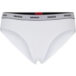 Weiße HUGO BOSS HUGO Bio Damenslips & Damenpanties aus Baumwolle Größe XS 3-teilig 