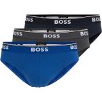 Blaue HUGO BOSS BOSS Herrenslips & Herrenpanties aus Baumwolle Größe XXL 3-teilig 