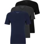 Hellblaue HUGO BOSS BOSS V-Ausschnitt T-Shirts aus Baumwolle für Herren Größe XL 3-teilig 