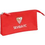 Dreifaches Mehrzweck-Etui Sevilla Fútbol Club Rot [22 x 12 x 3 cm]