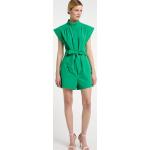 Grüne Elegante Ärmellose Stehkragen Playsuits & Kurze Overalls für Damen Größe S 