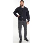 Reduzierte Schwarze Unifarbene DreiMaster Rundhals-Ausschnitt College-Jacken aus Baumwolle für Herren Größe XXL 