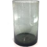 Drescher - zylindrische Rauch - Glasvase 28cm