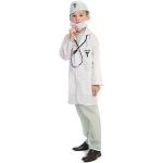 Mintgrüne Scrubs Arzt-Kostüme für Kinder 