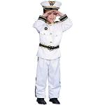Marineblaue Kapitän-Kostüme für Kinder 