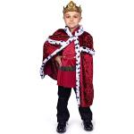 Reduzierte Bunte Stehkragen König-Kostüme für Kinder 