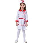 Weiße Motiv Krankenschwester-Kostüme aus Polyester für Kinder 