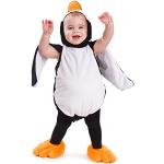 Reduzierte Schwarze Pinguin-Kostüme für Kinder 