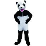 Schwarze Panda-Kostüme aus Polyester für Kinder 