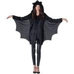 Reduzierte Schwarze Fledermaus-Kostüme für Damen 