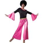 Pinke Sterne 70er Jahre Kostüme für Damen Größe XXL 