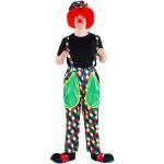 Grüne Clown-Kostüme & Harlekin-Kostüme aus Polyester für Herren Größe XXL 