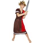 Rote Römer-Kostüme aus Jersey für Kinder Größe 140 