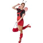 Rote Marienkäfer-Kostüme aus Polyester für Damen Größe XXL 