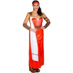 Rote Römer-Kostüme aus Polyester für Damen Größe XXL 