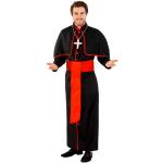 Schwarze Priester-Kostüme aus Polyester für Herren Größe XXL 
