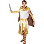 Goldene Gladiator-Kostüme aus Polyester für Herren Größe XXL 