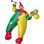 Bunte Clown-Kostüme & Harlekin-Kostüme aus Polyester für Herren Einheitsgröße 