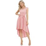 Rosa Elegante Dresstells Abiballkleider & Abschlussballkleider aus Nylon maschinenwaschbar für Damen Größe 3 XL zur Hochzeit für den für den Frühling 