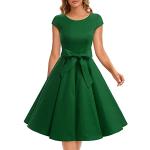 Armeegrüne Vintage Dressystar Audrey Hepburn Damenschirmmützen Handwäsche Größe M für Partys für den für den Frühling 