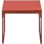 Orange Moderne Driade Mingx Rechteckige Design Tische aus Metall Breite 0-50cm, Höhe 0-50cm, Tiefe 0-50cm 