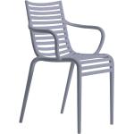 Beige Driade Pip-e Armlehnstühle aus Kunststoff Outdoor Breite 50-100cm, Höhe 50-100cm, Tiefe 50-100cm 