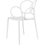 Weiße Moderne Driade Designer Stühle aus Kunststoff Outdoor Breite 50-100cm, Höhe 50-100cm, Tiefe 50-100cm 
