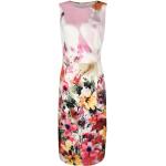 Pinke Blumenmuster Ethno Alba Moda Freizeitkleider für Damen für den für den Sommer 