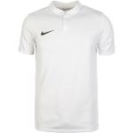 Reduzierte Weiße Sportliche Kurzärmelige Nike Performance Kurzarm-Poloshirts für Herren Größe L 