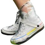 Schuhüberzieher & Regenüberschuhe mit Reißverschluss rutschfest für Kinder Größe 38 