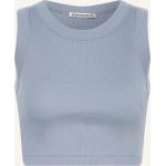 Blaue Drykorn Crop-Tops & Bauchfreie Tops aus Baumwolle Cropped für Damen Größe M 