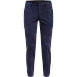 Marineblaue Unifarbene 7/8-Hosen mit Reißverschluss aus Polyamid für Herren Übergrößen 