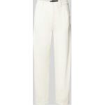 Beige Unifarbene Drykorn Leinenhosen aus Baumwollmischung für Damen Größe XS Weite 31, Länge 34 