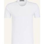 Weiße Drykorn T-Shirts aus Baumwolle für Herren Übergrößen 