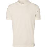 Weiße Unifarbene Drykorn Rundhals-Ausschnitt T-Shirts für Herren Größe XL 