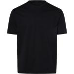 Marineblaue Unifarbene Drykorn Rundhals-Ausschnitt T-Shirts aus Baumwollmischung für Herren Größe XL 