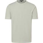 Grüne Unifarbene Drykorn Rundhals-Ausschnitt T-Shirts aus Jersey für Herren Größe XL 