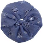 Marineblaue Maritime Schlauchschals & Loop-Schals für Damen 