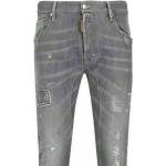 Reduzierte Graue DSQUARED2 Ripped Jeans & Zerrissene Jeans aus Baumwolle für Herren 