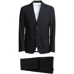 Schwarze Unifarbene DSQUARED2 Businesskleidung aus Wolle für Herren für den für den Winter 