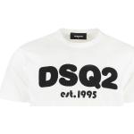 Reduzierte Weiße DSQUARED2 T-Shirts für Herren Größe XS 