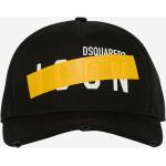 Gelbe DSQUARED2 Snapback-Caps aus Baumwolle Handwäsche für Herren Einheitsgröße 
