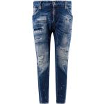 Reduzierte Blaue DSQUARED2 Slim Fit Jeans aus Baumwolle für Herren Größe XS 