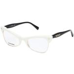 Reduzierte Weiße DSQUARED2 Kunststoffbrillengestelle für Damen 