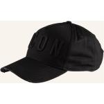 Schwarze Bestickte DSQUARED2 Snapback-Caps aus Baumwolle für Herren Einheitsgröße 