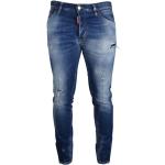 Reduzierte Blaue Bestickte DSQUARED2 Cool Guy Jeans mit Stickerei aus Baumwolle für Herren Größe M 