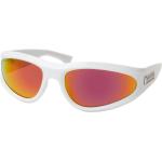 Weiße DSQUARED2 Rechteckige Rechteckige Sonnenbrillen aus Kunststoff für Herren 